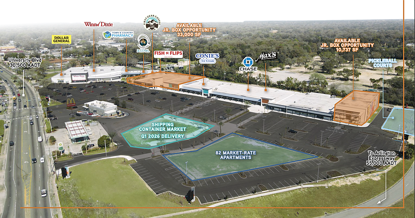 Arlington Flower Shop has leased a 1,981-square-foot space at 987 University Blvd. N. in College Park.