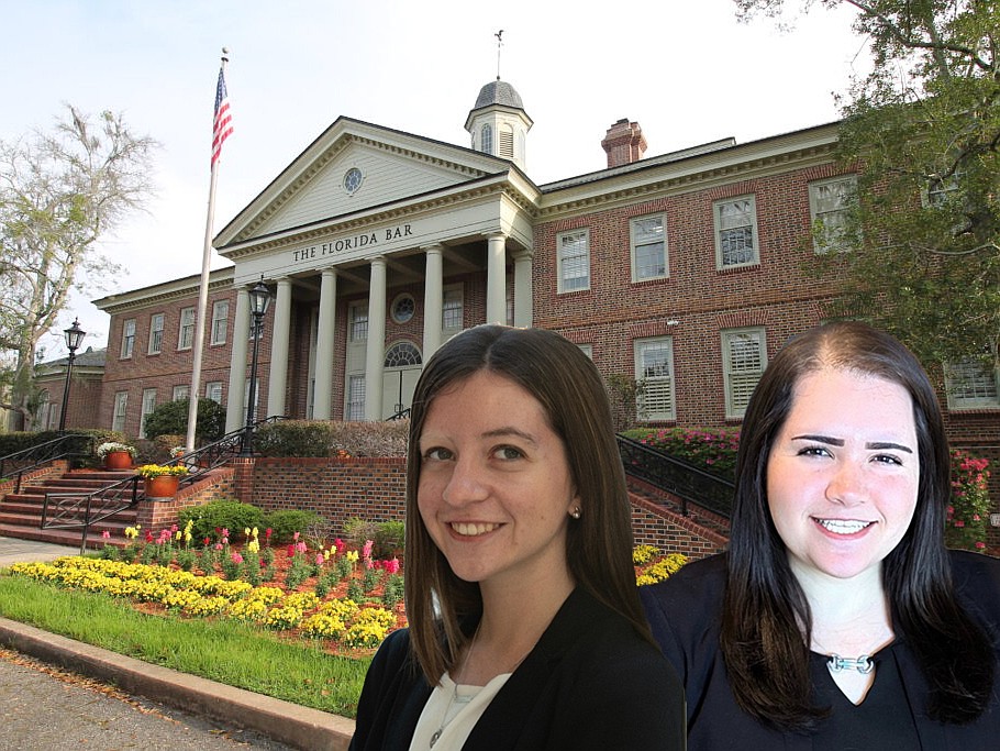 Katherine Weaver, left, and Jennifer Braunstein are the two candidates for the Young Lawyers Division 4th Circuit seat.