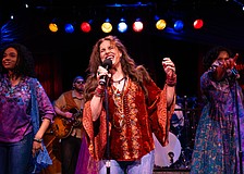 Francesca Ferrari stars in Florida Studio Theatre's "An Evening With Janis Joplin," directed by Ben Liebert.