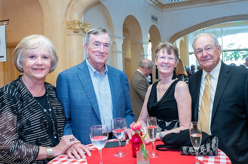 Suzanne and David Arch with Judith Coffey and Michael Hirtle