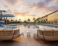 Life Time, an athletic country club, is slated to open in Lakewood Ranch in late 2026. This is the outdoor pool and waterslide at the Life Time in Winter Park.