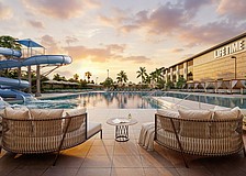 Life Time, an athletic country club, is slated to open in Lakewood Ranch in late 2026. This is the outdoor pool and waterslide at the Life Time in Winter Park.