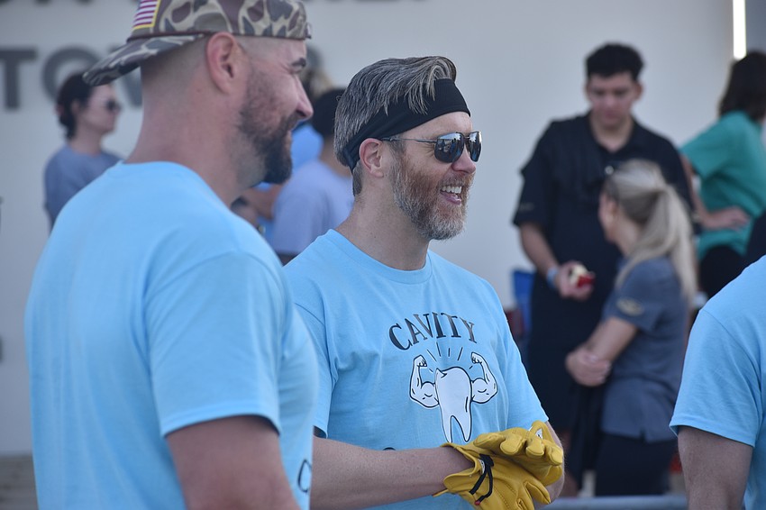 Bradenton's John Hatchell and Matt Pickering are part of team Cavity Crushers, representing A.L.L. About Kids Pediatric Dentistry.
