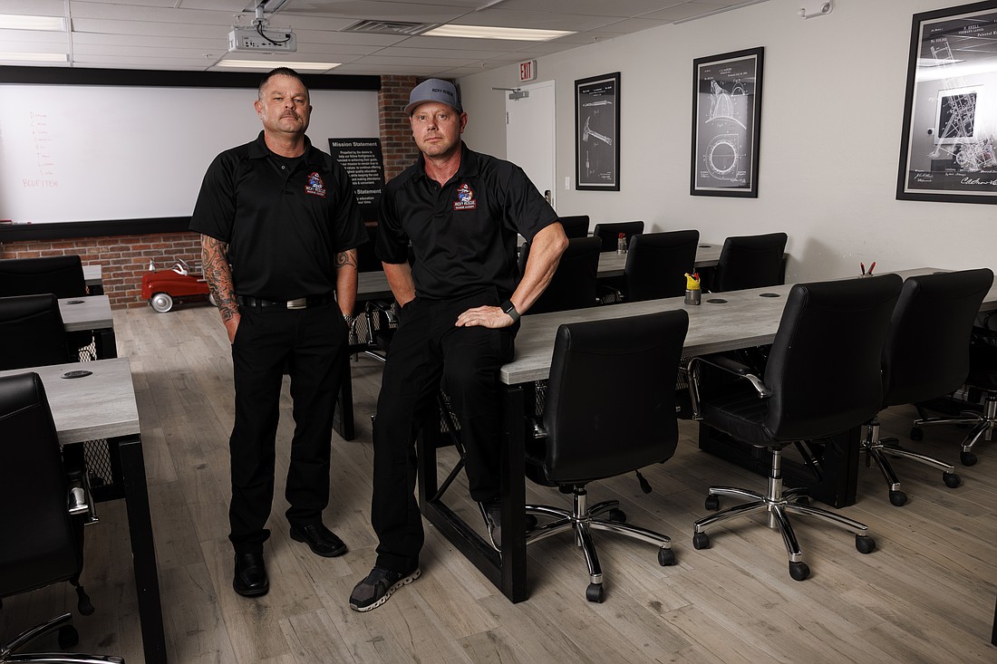 Chad Ketron (left) and Jeromy VanderMeulen co-founded Ricky Rescue Training Academy in 2009.