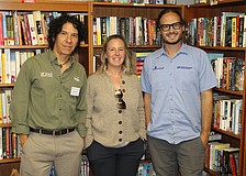 Armando Ubeda, Ashley Ellis and Forest Hecker join the Longboat Key Garden Club as guest speakers from UF/IFAS Extension on March 10 meeting.