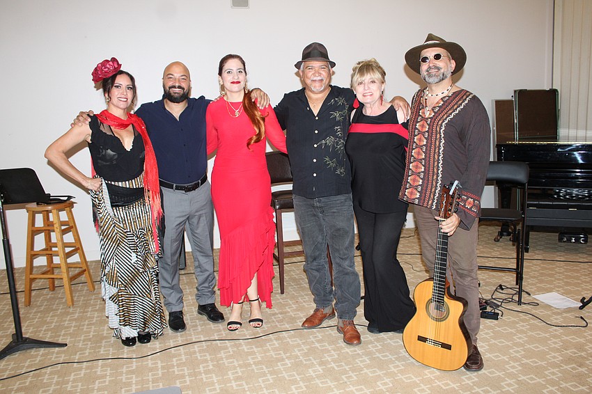 Carolina Esparza, Randy Bordon, Sara Verse, Edsel, Susan Goldfarb and David Muñoz