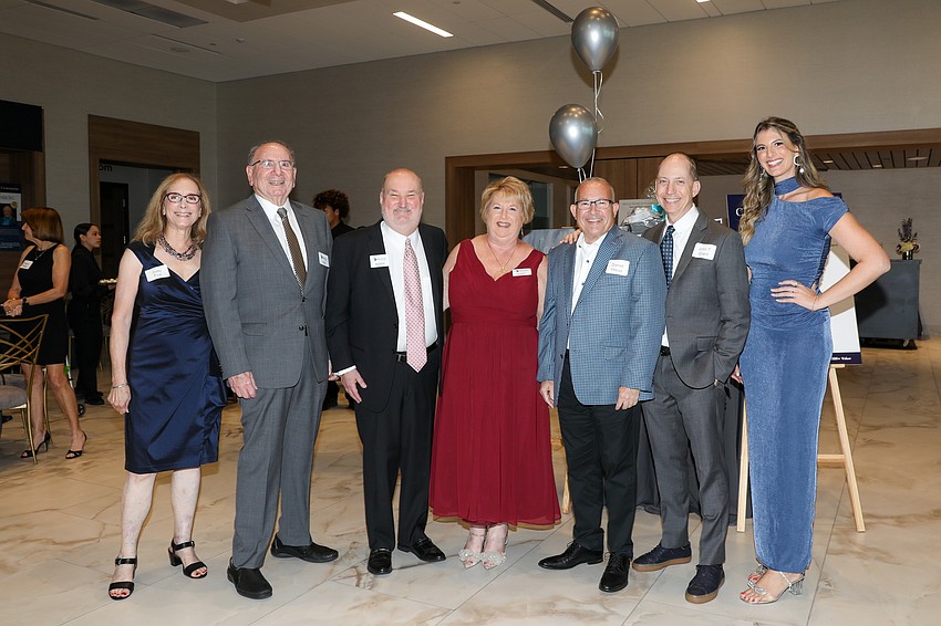 Judy and Eric Fox, Jay and Lori Solomon, Donald Weiss, John Grant and Hallie Young