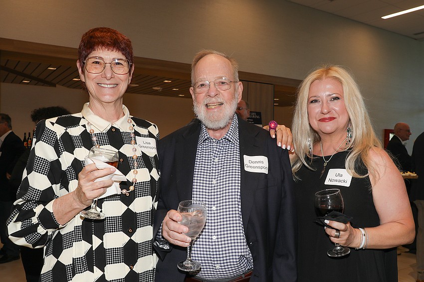 Lisa and Dennis Greenspon with Ula Nowacki