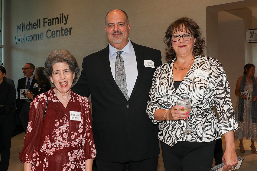 Deborah Bortnick with Joseph and Tory Gobeille