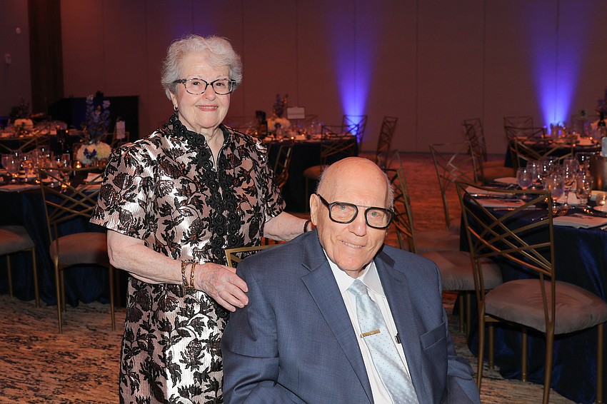 Isabel Becker with Dr. David Lipton