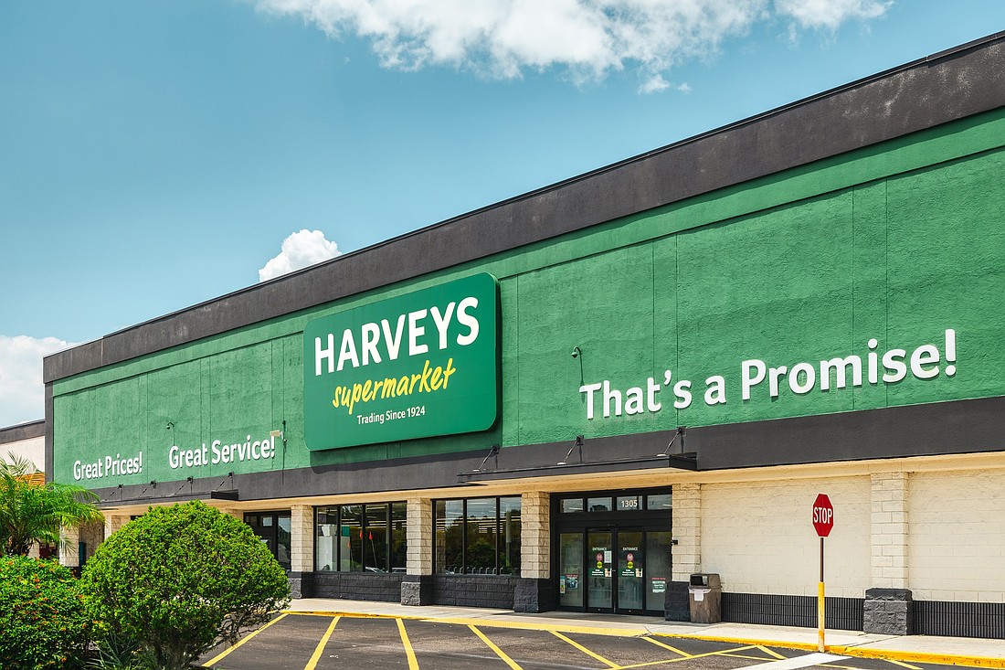 Harveys Supermarket on Ariana Street in Lakeland is being converted into a Winn-Dixie store.