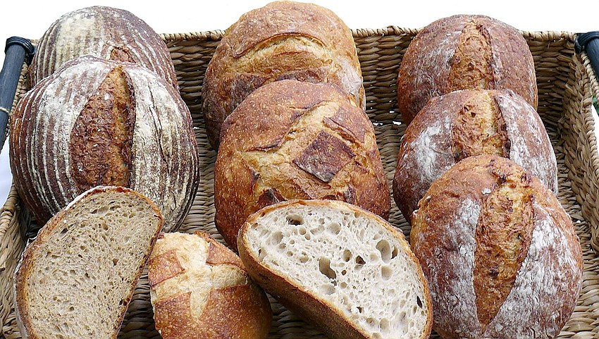 Camelot mills the ancient grains, sprouted heritage wheat, rye and all flour that is used in the miche. No dough improvers or preservatives. Camelot mills the ancient grains, sprouted heritage wheat, rye and all flour that is used in the miche. No dough improvers or preservatives.