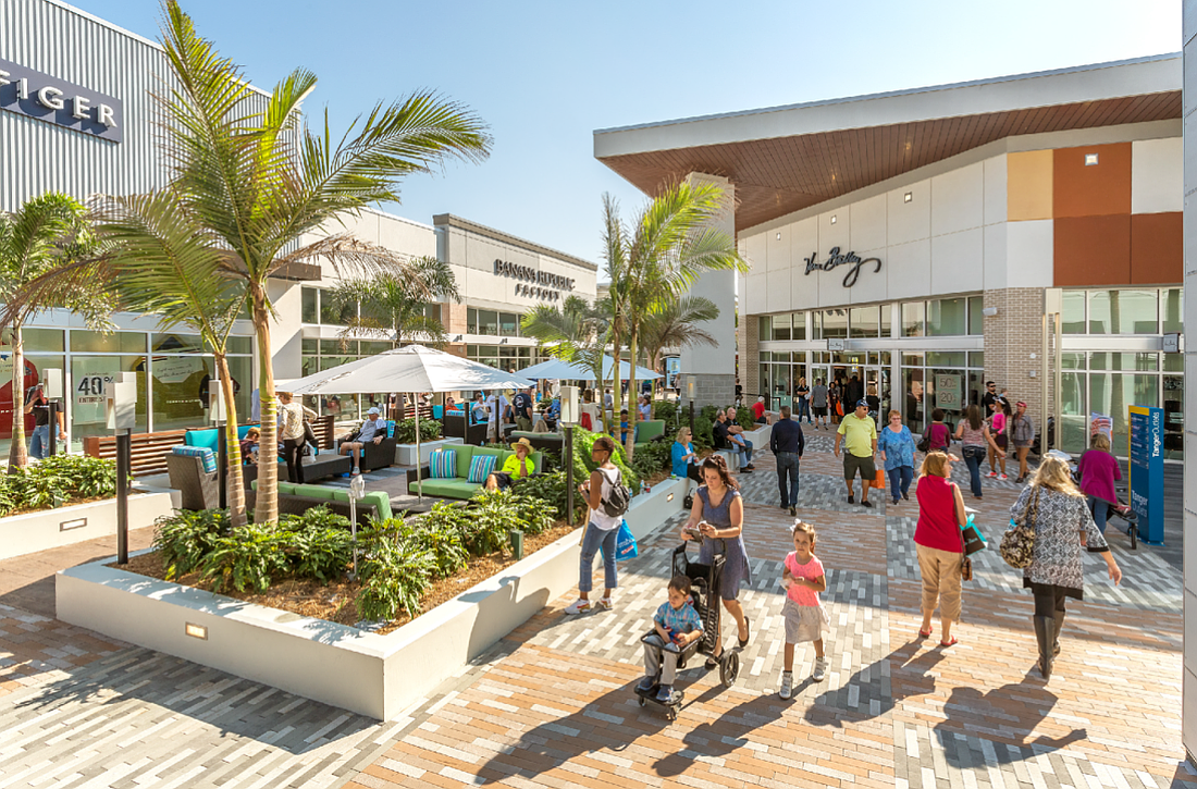 Tanger Outlets Daytona Beach. Photo courtesy of Tanger Outlets Daytona Beach