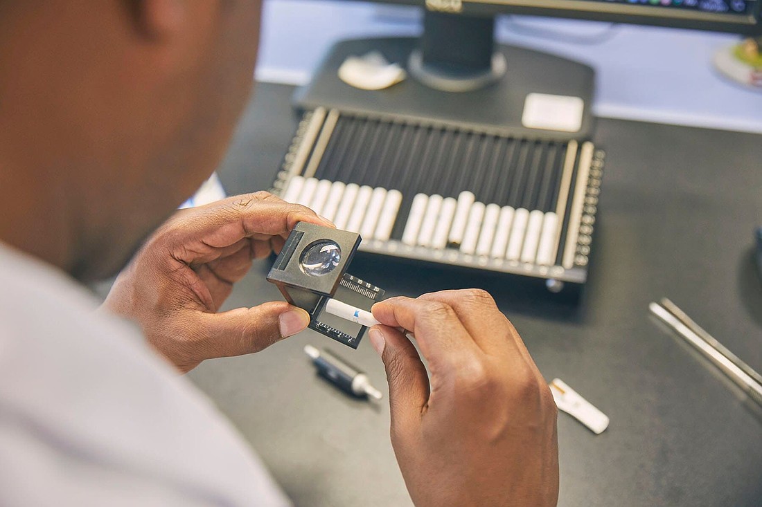 Philip Morris International's research and development facility in Neuchâtel, Switzerland.