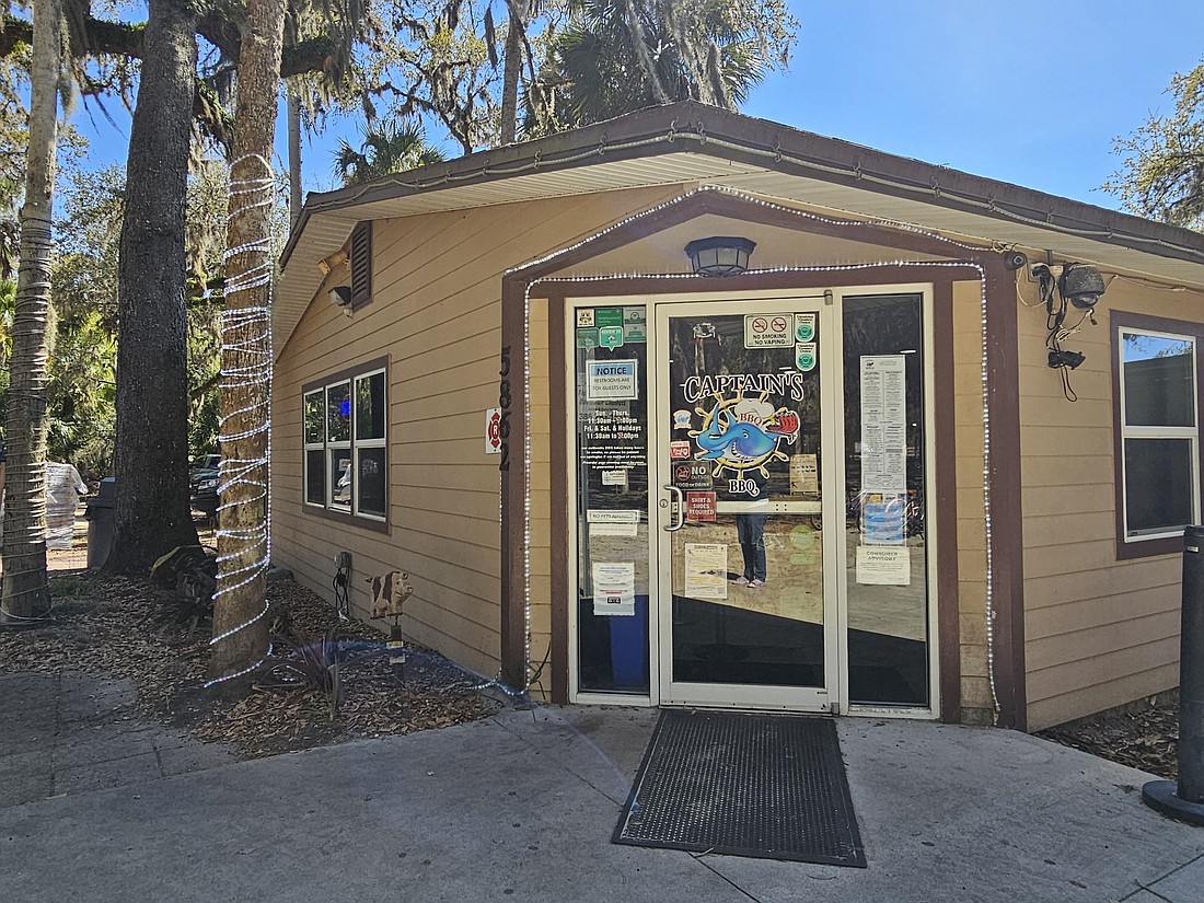 Captain's BBQ at Bing's Landing in The Hammock. Photo by Sierra Williams
