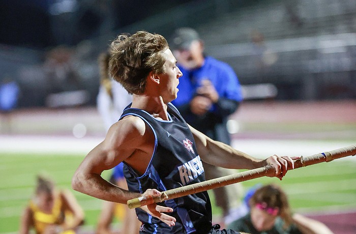 Alex Bates of Riverview track and field is a reigning FHSAA regional and district champion for pole vault. Four meets into his senior season, he's already notched a pair of first-place finishes.