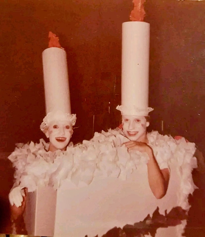 Tatiana and Eric Cross attended the Beaux Arts Ball at Robarts Arena in 1979.