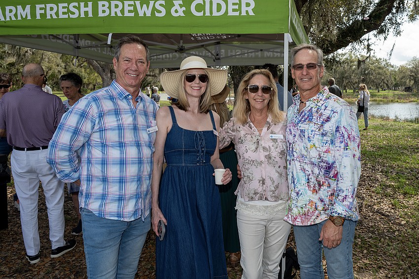Marney and Caroline Edwards with Rhonda and Dan Deems
