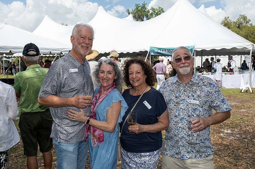 Stephen and Jennifer Moore with Laurie and Robert Cusick
