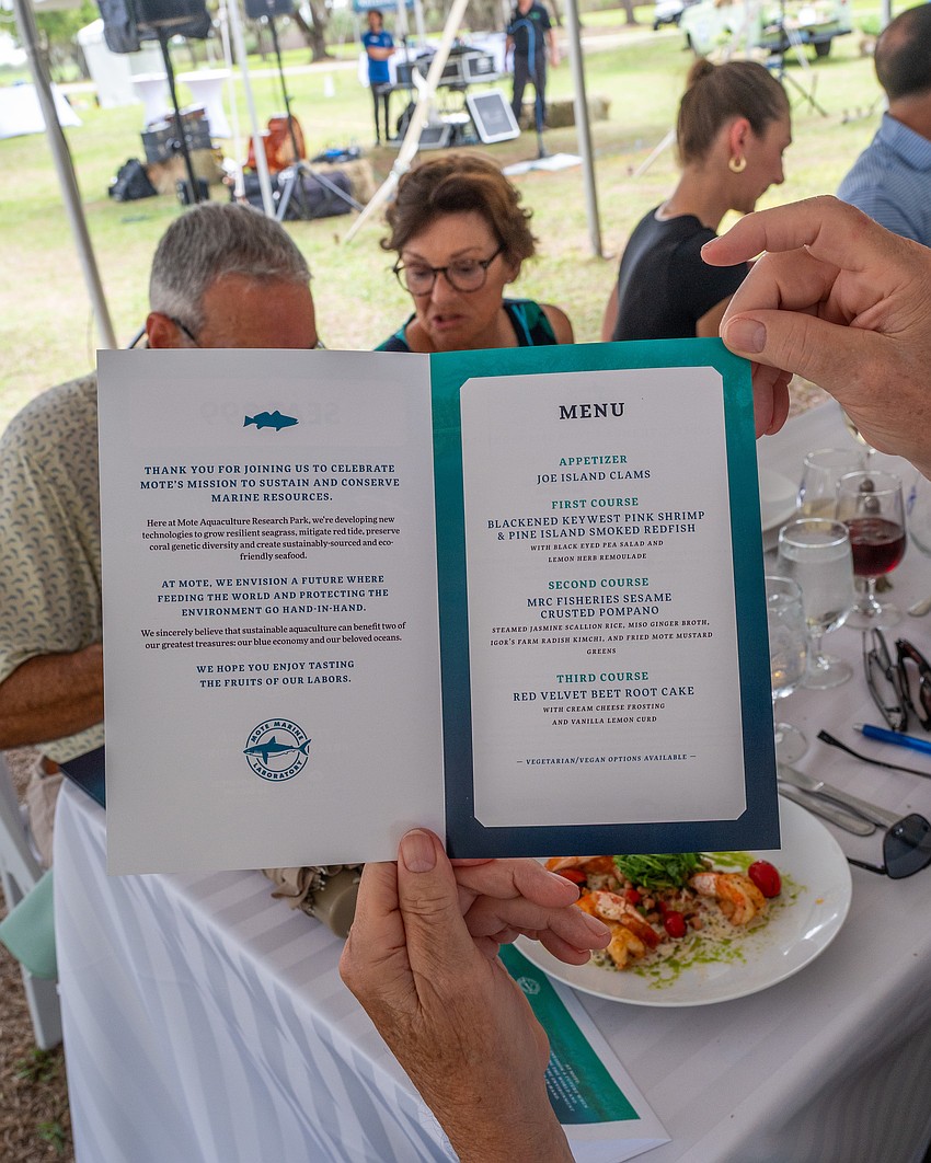 Mote's Farm To Fillet menu