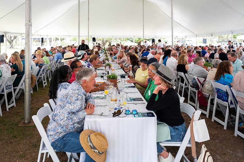 There were no empty seats at Mote's Farm to Fillet luncheon.