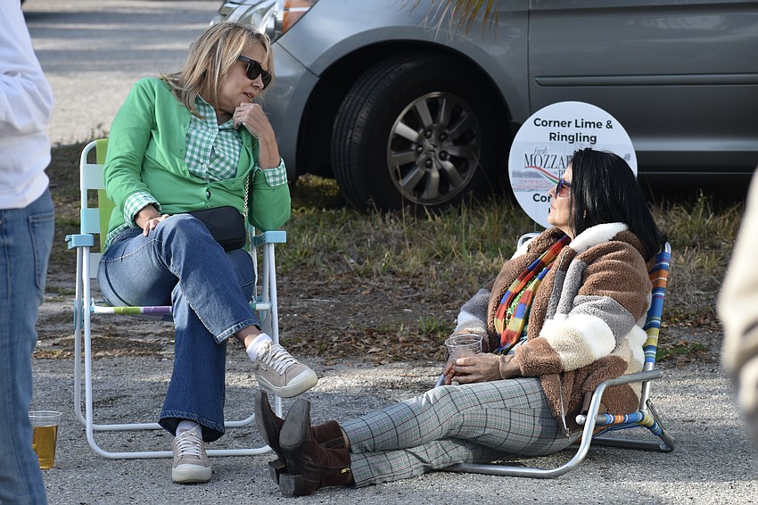 Juri Cabrera talks with Charlotte Lloyd