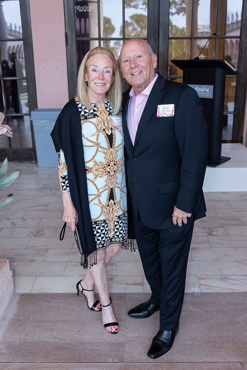 Donna Frieze and George Kennedy