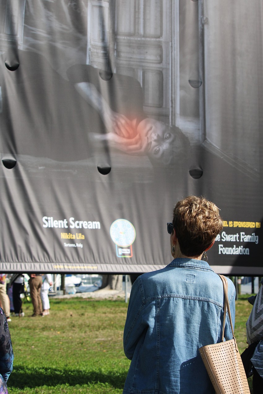 Carole Cohen contemplates 