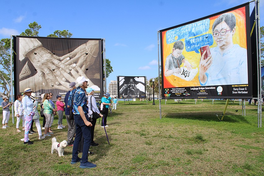 While attendees said they had a hard time choosing favorites, they appreciated both Mae Bouchard's 