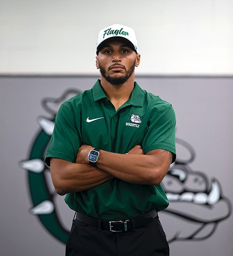 FPC wrestling coach Bryce Carr. Courtesy photo Flagler Palm Coast High School