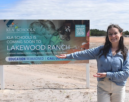 Ellenton's Rennee Lux, who will serve as the director for KLA Schools of Lakewood Ranch, is eager to welcome children and families into the new space.