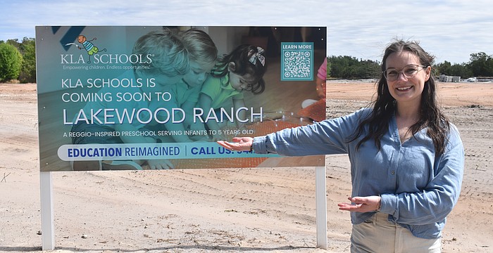 Ellenton's Rennee Lux, who will serve as the director for KLA Schools of Lakewood Ranch, is eager to welcome children and families into the new space.