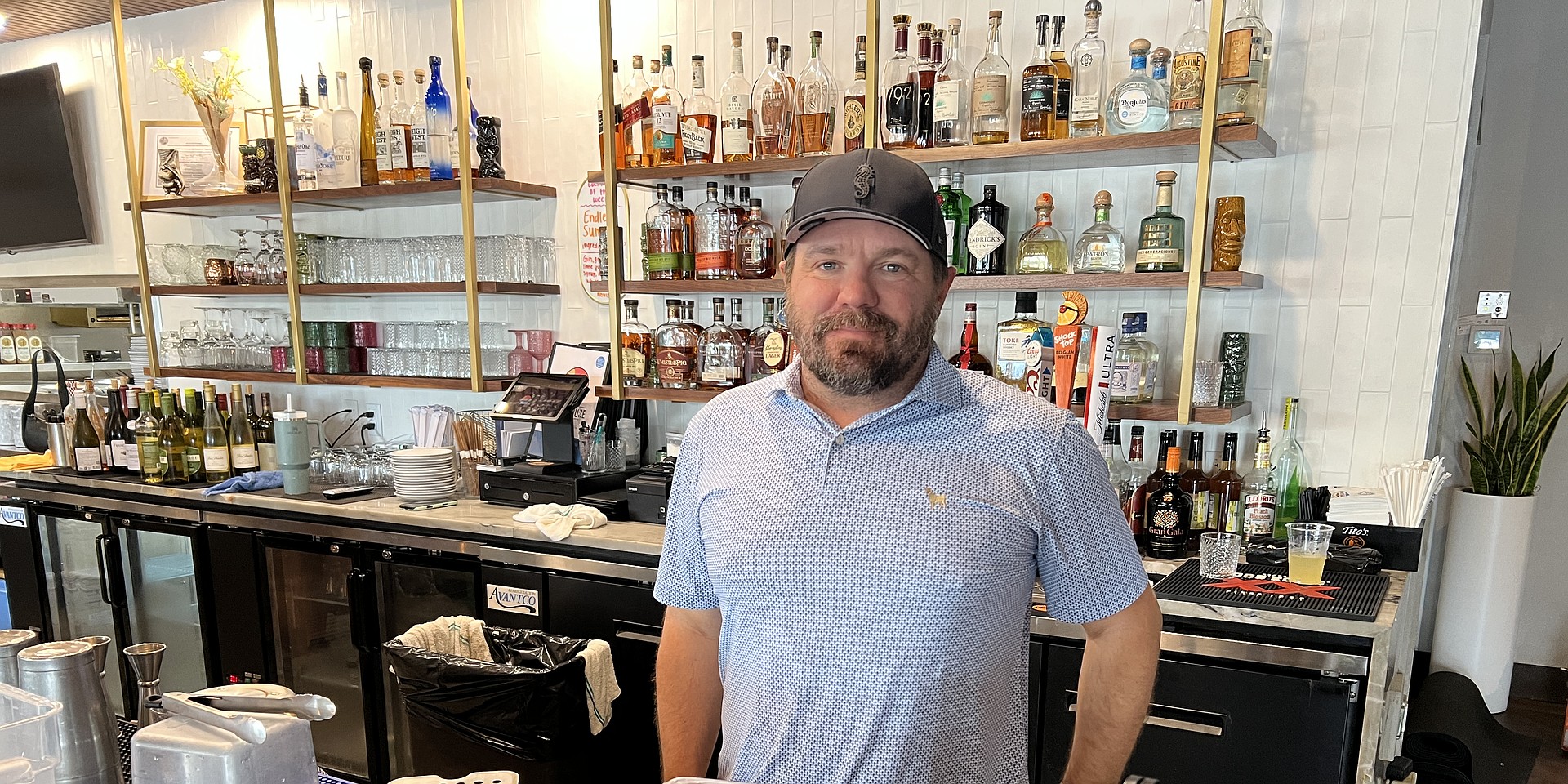 Nathan Stuart owns Grouper Shack and multiple other Northeast Florida restaurants with his wife, Margo Klar.