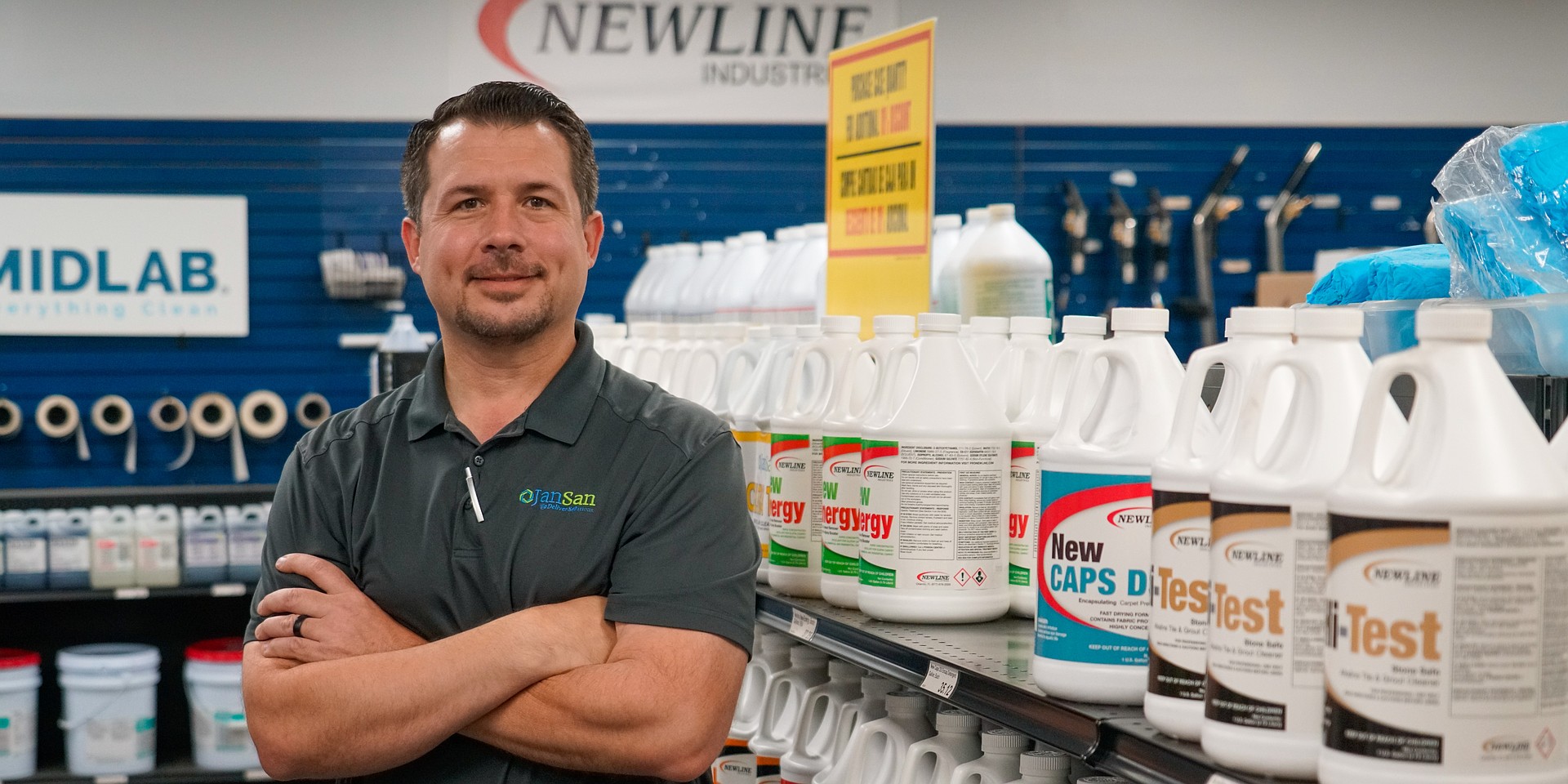 To help lower costs at his ice cream shop, Joshua Davis intended only to invest in a janitorial supply company as a partner. Instead, he ended up buying and operating one.