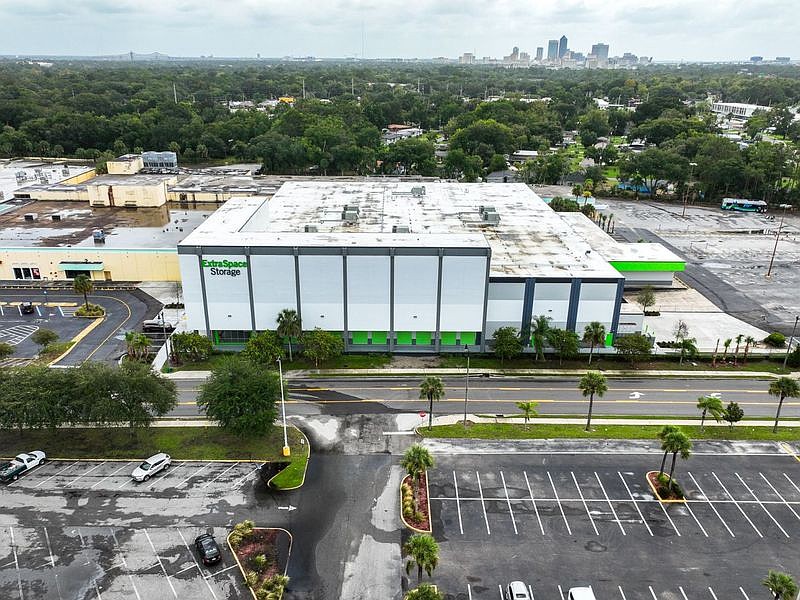 The former JCPenney department store in Gateway Town Center is being converted into an Extra Space Storage center.