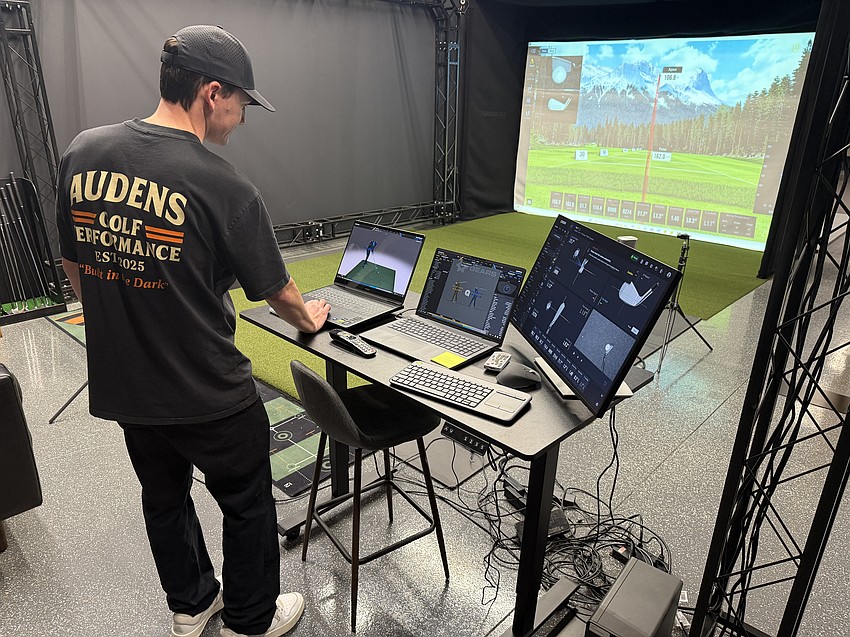 Audens Golf Performance uses technology designed to detect swing flaws, which a staff trainer or physical therapist can address through recommendations to strengthen muscles, increase range of motion and refine mechanics to improve a player’s technique.