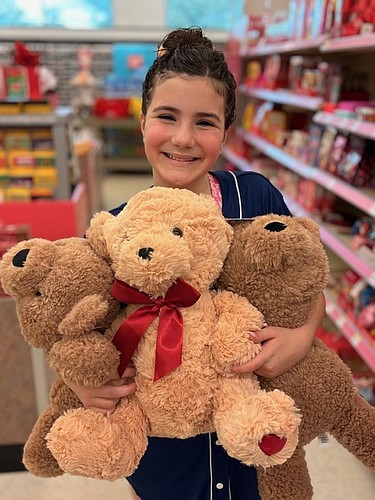 Gianna Capri, founder of Michael's 'Ohana, is collecting teddy bears for Kada's Promise. Courtesy photo