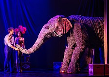 Zachary Keller and Helen Krushinski star in "Water for Elephants," which comes to the Van Wezel Performing Arts Hall Feb. 12-14, 2027.