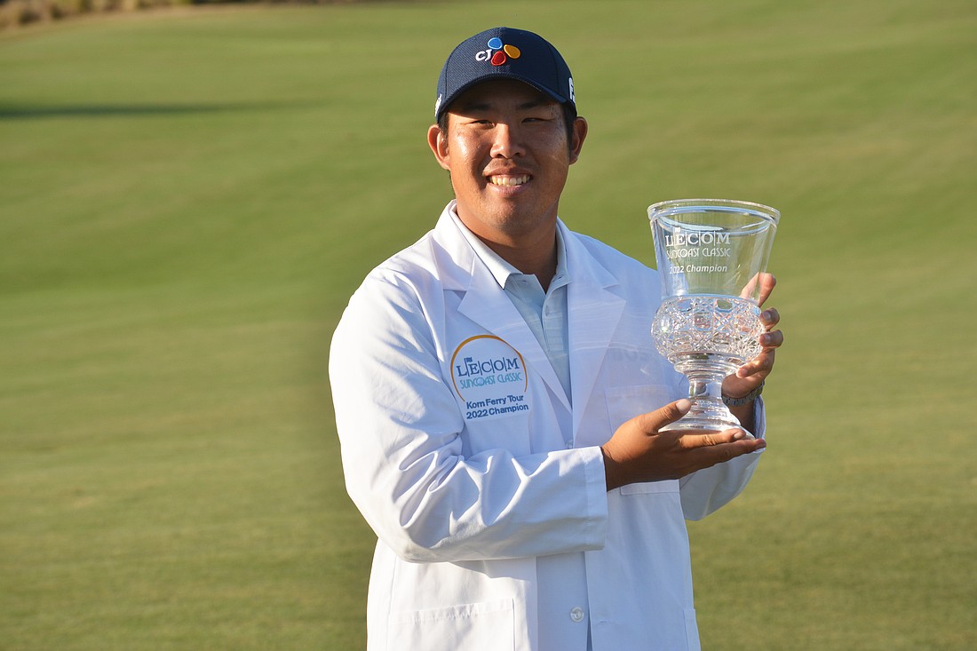 Byeong Hun An, who won the 2022 LECOM Suncoast Classic, is ranked No. 129 in the world, as of March 23. He tied for 21st place at the 2025 Masters Tournament and played in all four majors of the PGA Tour that season.