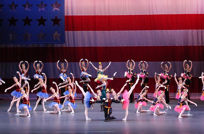 The Sarasota Ballet will perform George Balanchine's "Stars and Stripes" in its "Life and Liberty" program March 27-28.