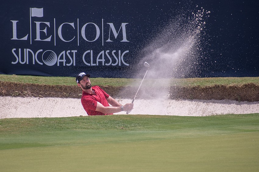 Cristobal Del Solar competes at the 2024 LECOM Suncoast Classic, where he ultimately tied for 48th place with an 11 under par.