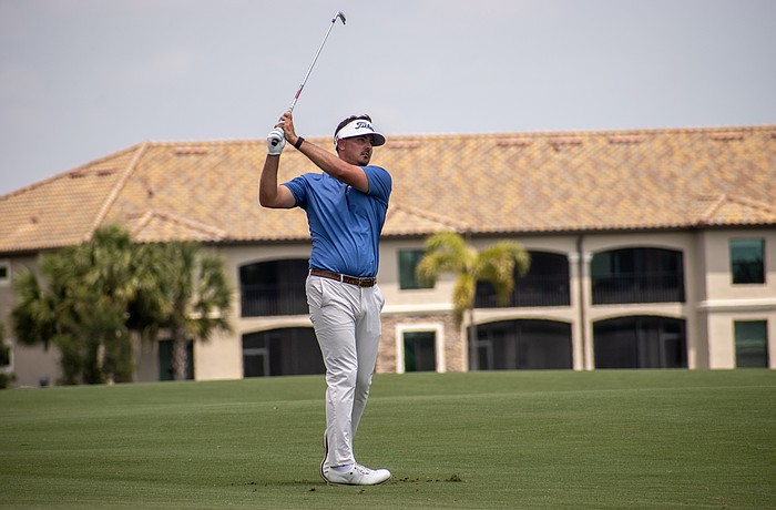 Hank Lebioda shot 17 under par to finish third at the 2025 LECOM Suncoast Classic.