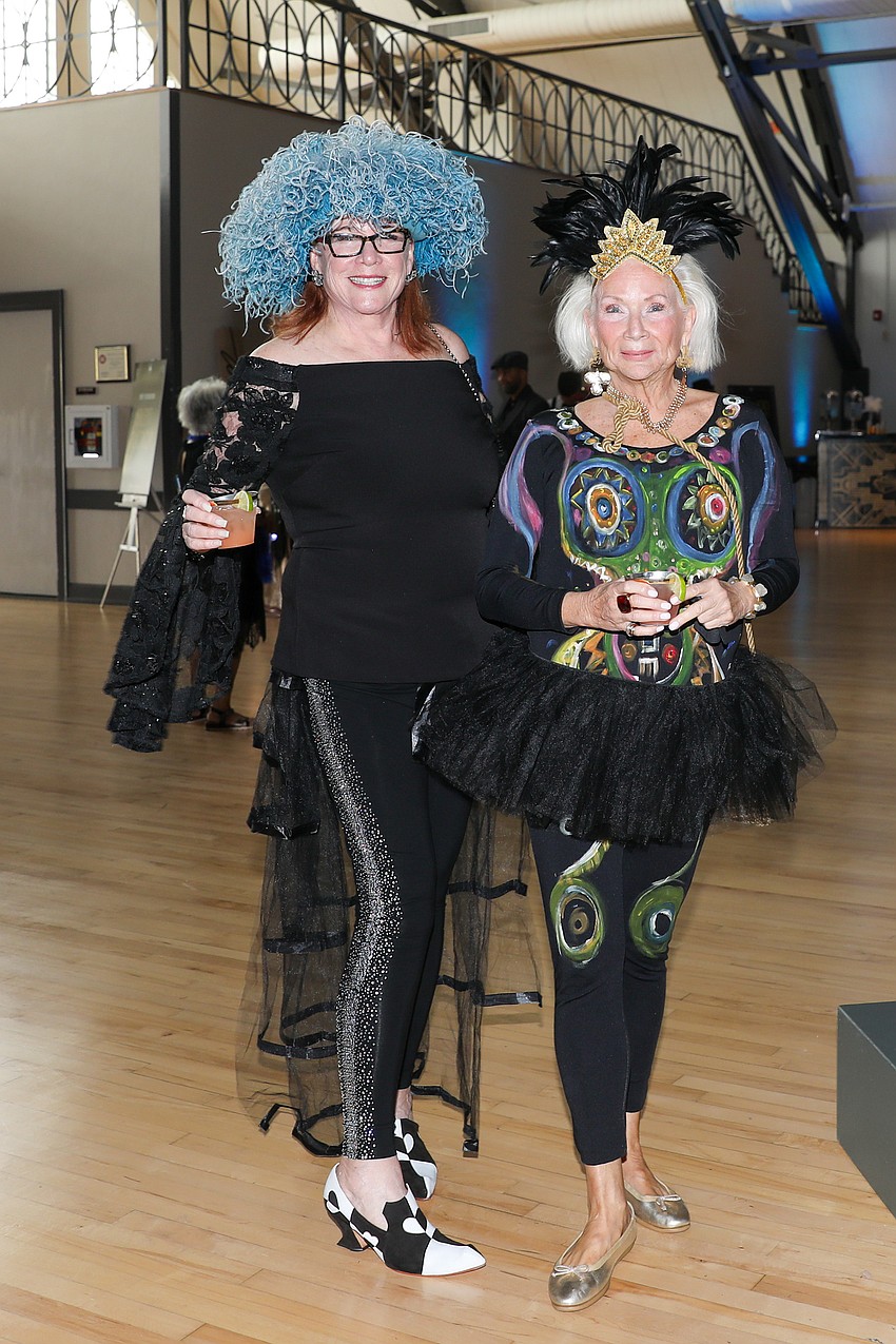 Susan Robinson and Elizabeth Van Riper read the memo regarding period attire.