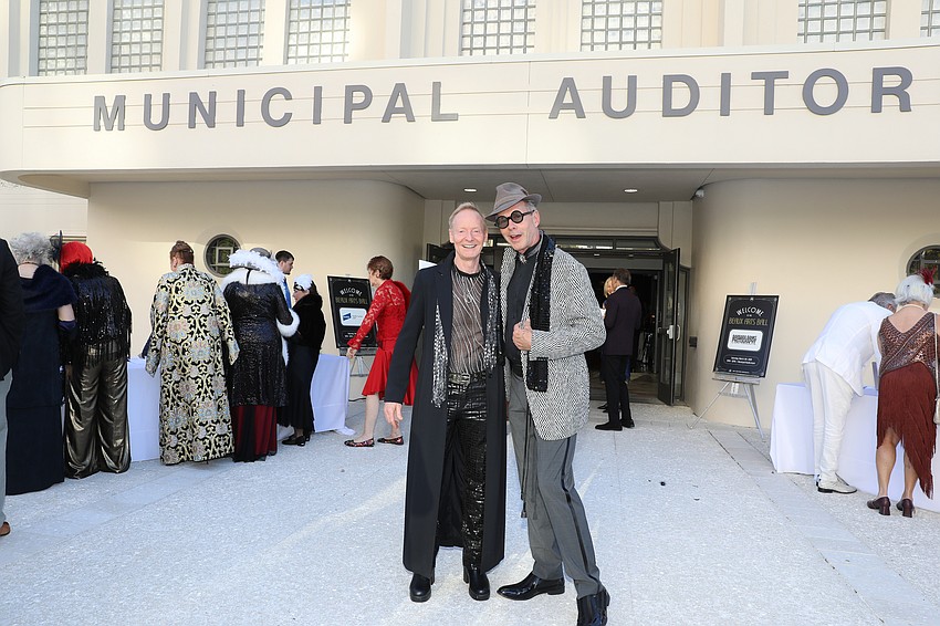 Although new to Sarasota, Steven Phillps and James Jordan are diving deep into the arts season events.