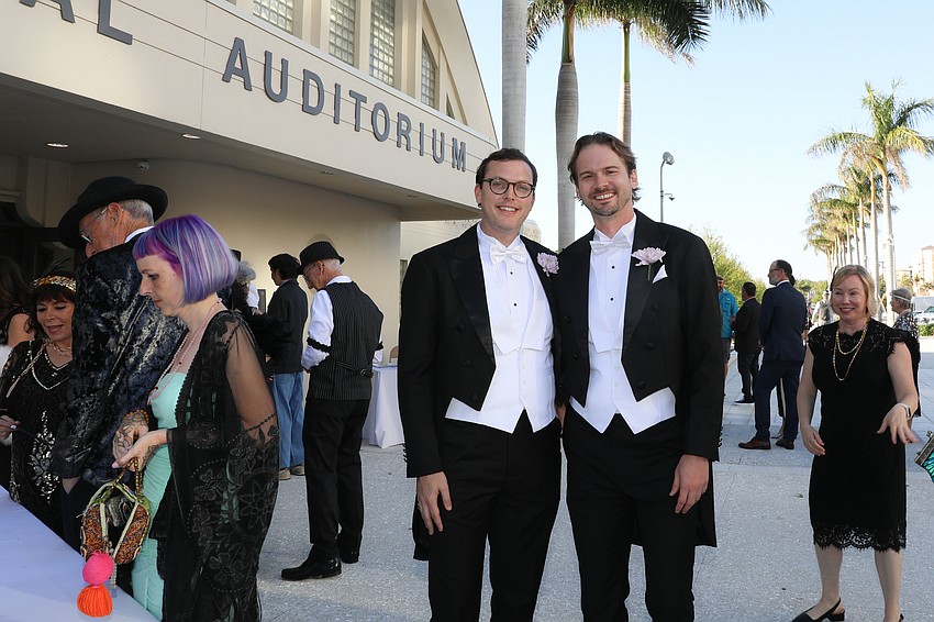 If you missed the pun this duo is dressed as confirmed bachelors (note the flowers!). Tyler Westerfield and Ryan Davis get a nod for being so clever.