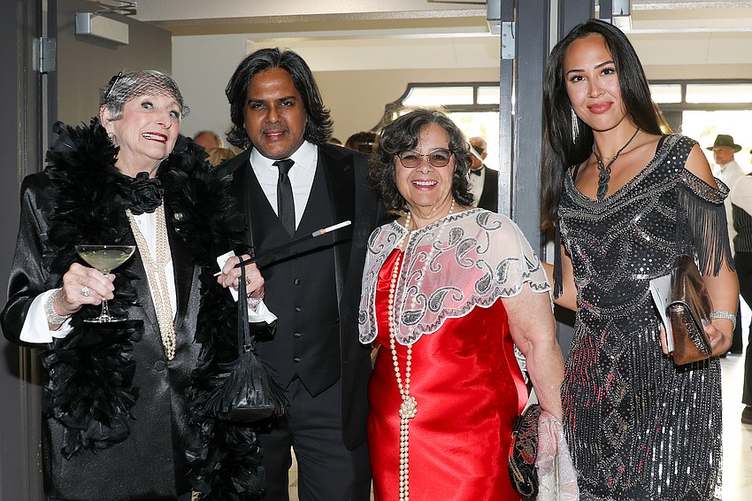 Michael Saunders, Anand Pallegar, Debbie Trice and Julia Groom