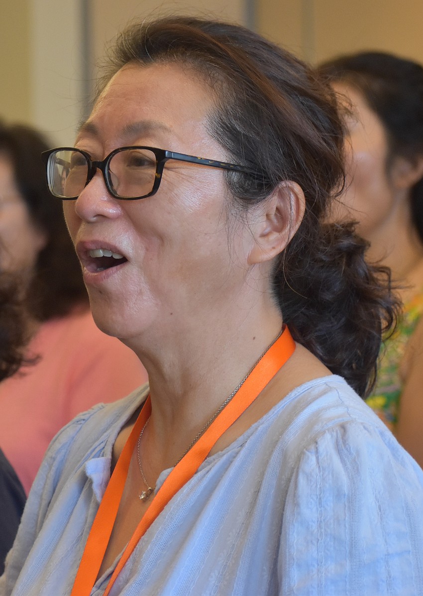 Lakewood Ranch’s Hua Wang said she has always enjoyed listening to music and going to concerts and has found a family through Silverwings Choir.