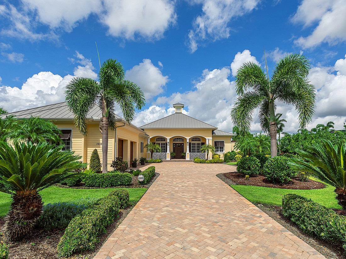 This Lake Club home at 16336 Daysailor Trail sold for $3.1 million. Built in 2016, it has four bedrooms, three-and-a-half baths, a pool and 3,859 square feet of living area.