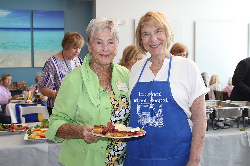 Lois Finley Shook and Val Evanko