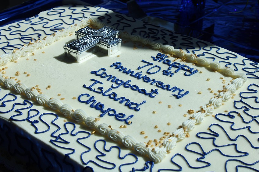 Longboat Island Chapel members celebrated the 70th anniversary with cake, music and fun.